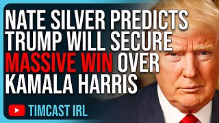 Nate Silver Predicts Trump Will Secure MASSIVE WIN Over Kamala Harris In 2024 Election