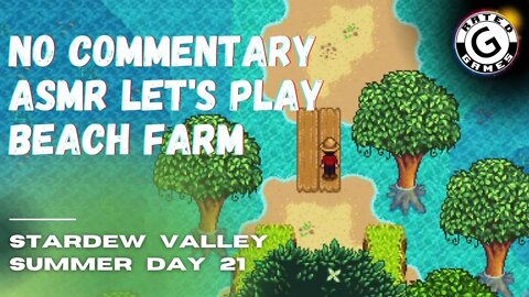 Stardew Valley No Commentary - Family Friendly Lets Play on Nintendo Switch - Summer Day 21