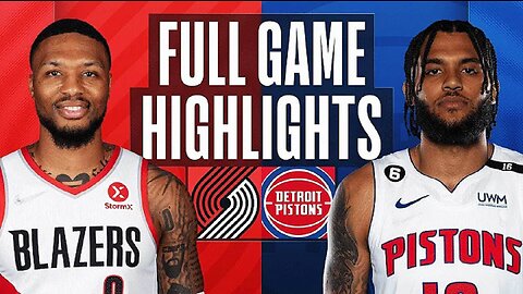 Portland Trail Blazers vs. Detroit Pistons Full Game Highlights | Mar 6 | 2022-2023 NBA Season