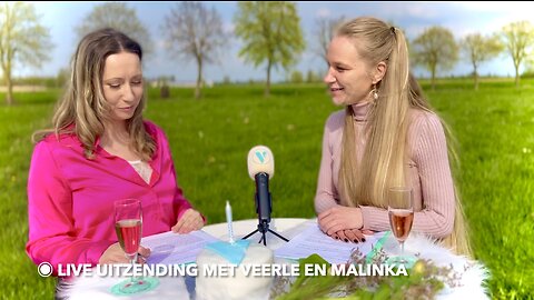 🥂LIVE morgen V-Media 1 jaar _ met Malinka en Veerle om 18u op alle V-Media kanalen