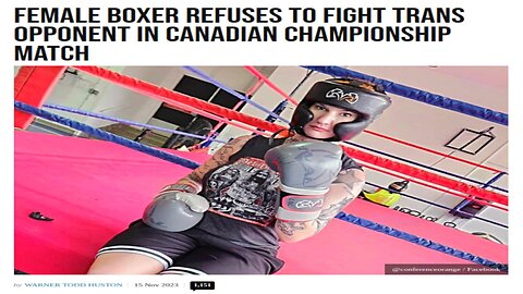 Why Would a Female Boxer Refuse to Fight a Man