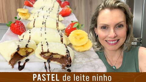 PASTEL DE LEITE NINHO | SUAVE E INCRÍVEL!