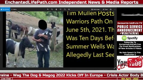 Tim Mullen's Trip To Warriors Path Horse Stables On June 5th 2021? Sandman's Puppies And Ponies