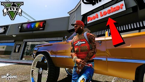 Working @Footlocker! (Selling Drugs #82) GTA 5 MODS