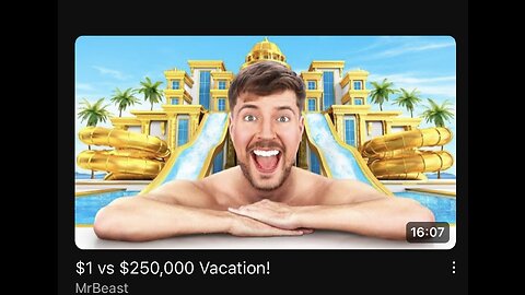 $1 vs $250,000 Vacation!