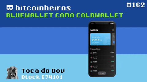 Tutorial da BlueWallet como Coldwallet Airgap PSBT