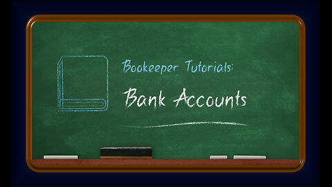 Bank accounts - Tutorial