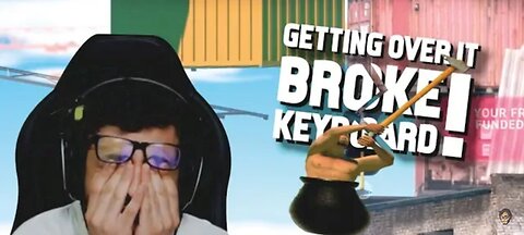 CARRYMINATI GETTING OVER IT | FUNNIEST MOMENTS | BROKE KEYBOARD #carryminati