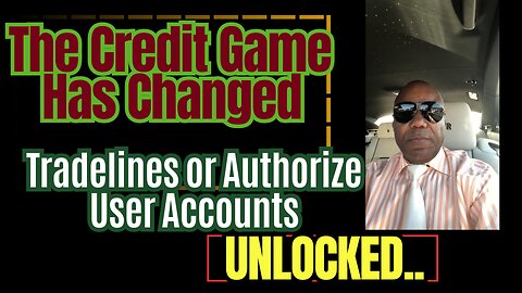 Credit Repair - Tradelines or Authorize User Accounts