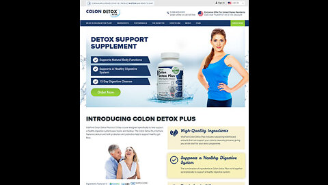 Colon Detox Plus - Kick-Start Your Detox