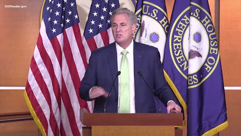 Leader McCarthy's Weekly Q&A with Reporters