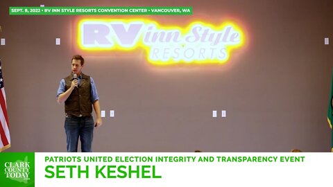 Seth Keshel • Patriots United election integrity and transparency event