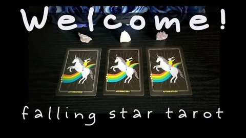 Welcome to Falling Star • Pick a Card Mini Tarot Reading