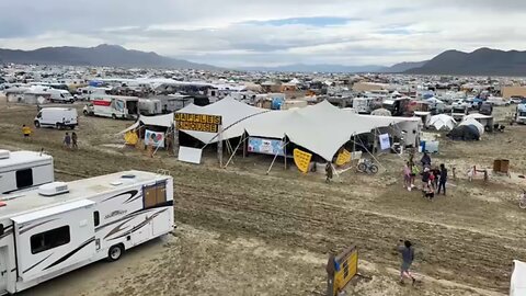 BURNING MAN Organizers Say People May Be Able To Start Leaving Monday Morning