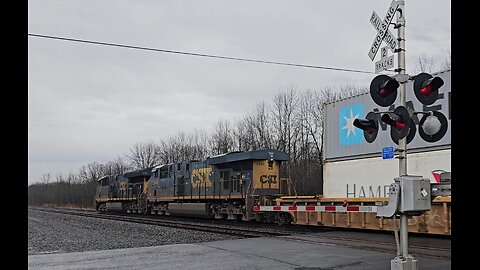 CSX Main Line At MP309 , Pump Road ; Brutus NY