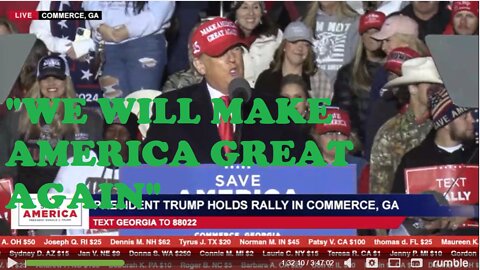 "WE WILL MAKE AMERICA GREAT AGAIN" PESIDENT TRUMP~!