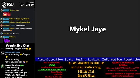 2024-09-01 07:00 EDT - Patriots Soapbox AM: with MykelJaye