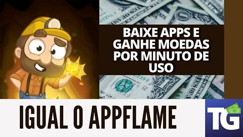 THE LUCKY MINER - Baixe APPS e ganhe por MINUTO DE USO! (APP)