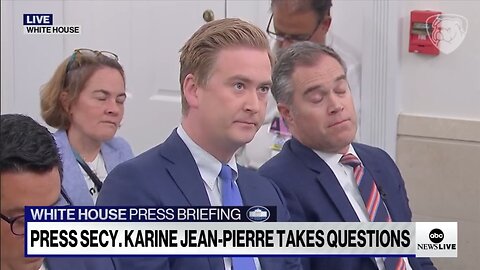 NBC Reporter Is SHOOK After Peter Doocy Asks IMPRESSIVE Question - HaloRock