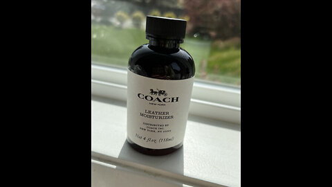 NEW COACH Leather Moisturizer 4-oz.