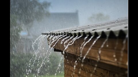 RAINYMOOD - Sleeping sound for 10 minutes ! Rain and Thunder sound!