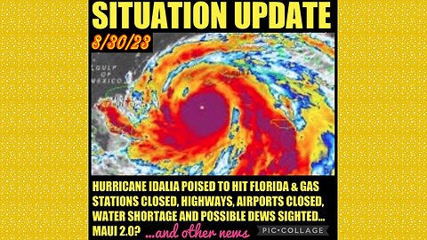 SITUATION UPDATE 8/30/23 - Maui Massacre Not A Wildfire, Trump Comms, Covid Timeline/Dr David Marten