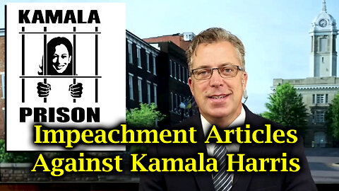 Breaking - They've Filed Impeachment Articles Against Kamala Harris - 8/12/24.