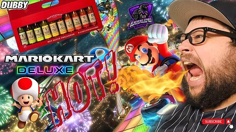 BCX3 Does The Target Hot Sauce Challenge While Playing Mario Kart [Stupid Decisions]