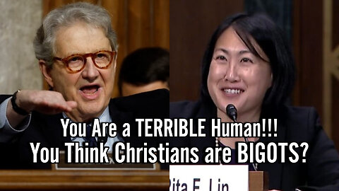 Senator Kennedy CLASHES with RADICAL Biden Nominee for Calling Christians 'BIGOTS'