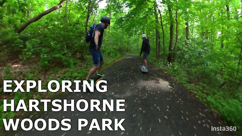 ONEWHEEL XR // Exploring Hartshorne Woods Park