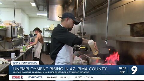 Higher unemployment rate in Pima County affecting businesses in Tucson