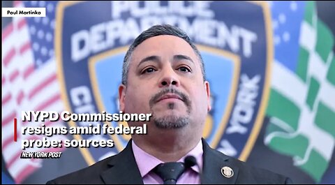 NYPD Commissioner Edward Caban Announces Resignation Amid Federal Corruption Probe