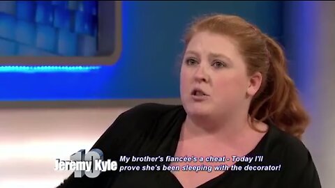 An Angry Woman Invades the Stage Jeremy Kyle (jeremy kyle show)