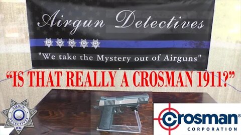 Crosman 1911 CO2 .177 Pellet Pistol "Full Review" by Airgun Detectives