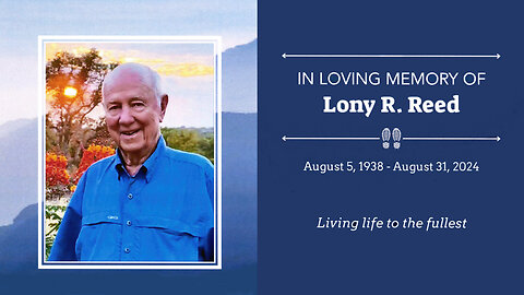 Lony Reed memorial service