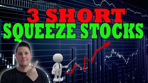 3 Stocks Set to SQUEEZE │ Important Short Updates ⚠️ BIG MONEY To be MADE 💰💰