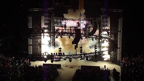 WWE Survivor Series 2015 - Intro, pyro and Roman Reigns entrance