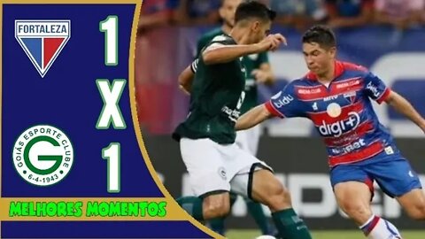 Fortaleza 1 x 1 Goiás | Melhores Momentos | 09/06/2022