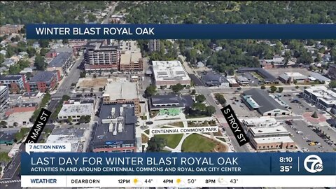 Winter fun at the Royal Oak Winter Blast