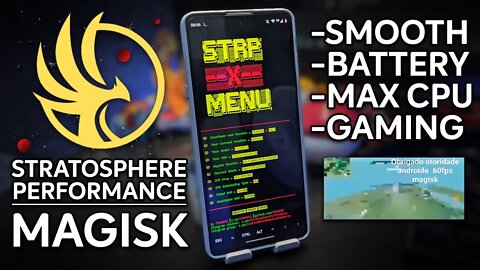 STRATOSPHERE X PERFORMANCE v2.1 | PERFORMANCE E EXCELENTE BATERIA! | Magisk Module