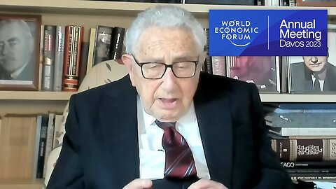 A Conversation with Henry Kissinger: Historical Perspectives on War | Davos 2023