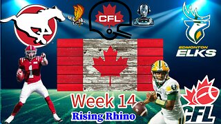 Calgary Stampeders Vs Edmonton Elks CFL Week 14 Watch Party and Play by Play