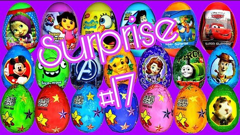 hello !!!! kiddies eggs surprise #17