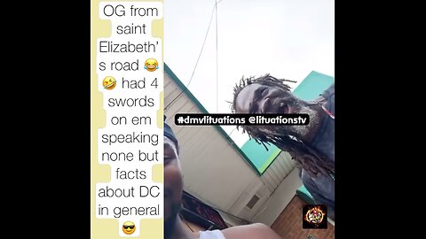 One OG from saint Elizabeth the other from lorton 🤣😭😂 #dmvlituations @lituationstv