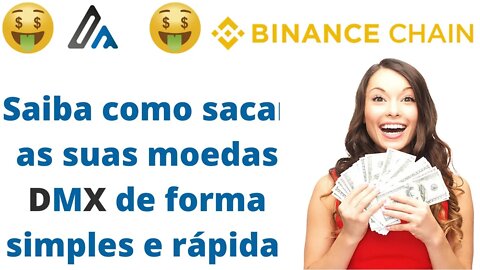 Digital Money, saiba como sacar as suas moedas DMX para a carteira Binance Chain!