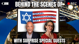 Exclusive Behind the Scenes of Israel Appreciation Day 2024: Live from the Studio