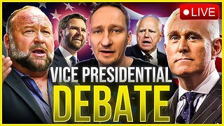 LIVE W/ Alex Jones & Roger Stone: Vance vs. Walz, HOT CONFLICT Igniting!