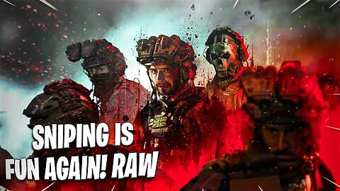 MW3 SNIPING RAW GAMEPLAY 🎯