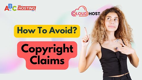 How to Avoid Copyright Claims? | DMCA Ignored Hosting | QloudHost