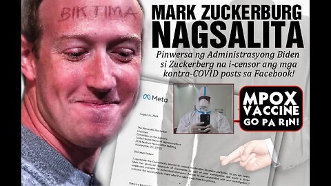 CDC PH (083124) - MARK ZUCKERBURG NAGSALITA NA!